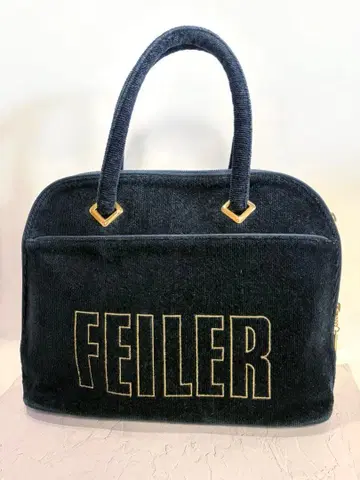 페이러 빅 로고 토트백 핸드백 로고 자수 a4 수납 블랙