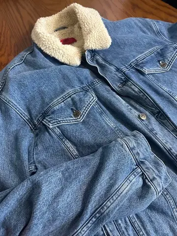 휴고보스 HUGO BOSS 울트라 웜 보아 데님 자켓 G