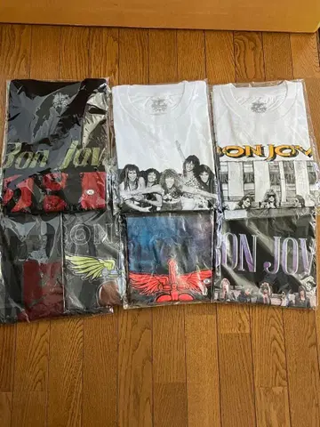 Bon Jovi 티셔츠 묶음 판매