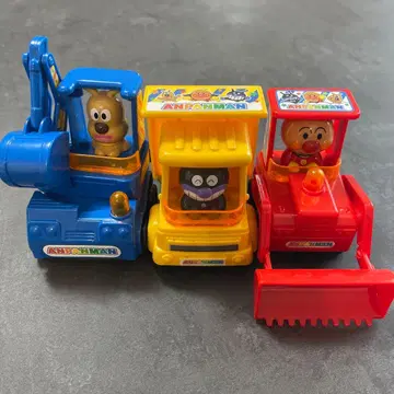 호빵맨 트럭 완구 3대 세트