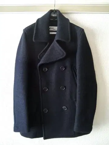 MHL. 네이비 울 피코트