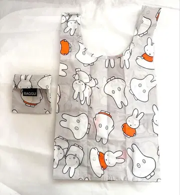 미사용 BAGGU 미피 에코백 65주년 미피전