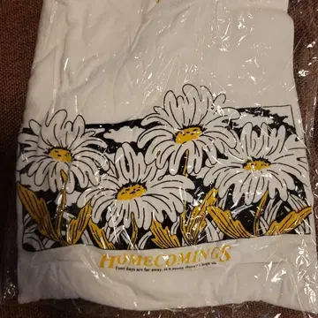 HOMECOMING 꽃무늬 T셔츠 XL