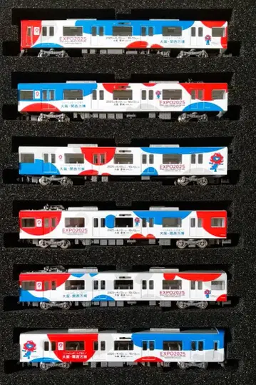 그린맥스 긴테츠 5820계 (만박 랩핑 기차) 6량 편성 세트