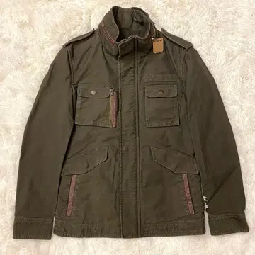 [새상품급] ABAHOUSE 아바하우스 밀리터리 자켓 카키 올리브