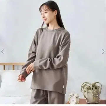 AOKI 케어 플러스 라운지 맨투맨 리커버리 의류 M 상하의