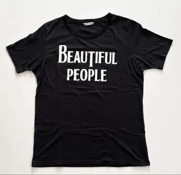 beautiful people 반팔 T 2014AW 비틀즈풍 로고 레어