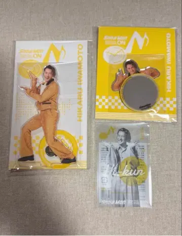 Snow Man 돔 투어 ON 3종 세트 이와모토 테루