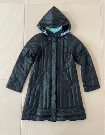 레오나르 스포츠 롱 다운 코트