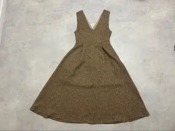 니트 플레어 스커트