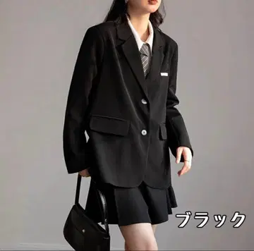 졸업복 블랙 스커트 셋업 XS