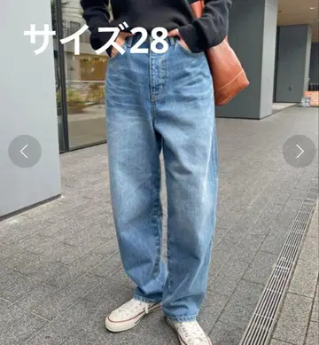 Spick and span 51/2 CURVE LINE_DENIM