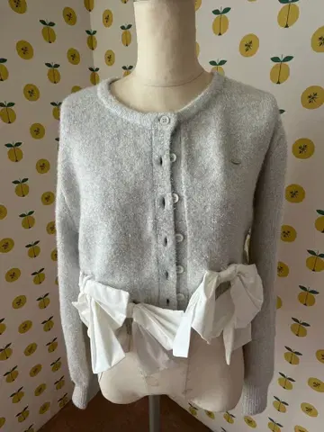 스나이델 SNIDEL 리본 모티브 가디건