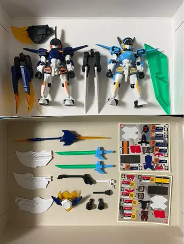 골판지 전기W (더블) 프라모델 LBX 이카로스 제로/포스 정크