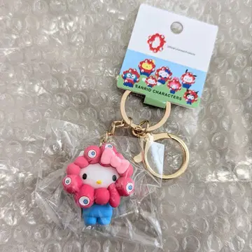 산리오 미야쿠미야쿠 변신 키티 키링 오사카 엑스포