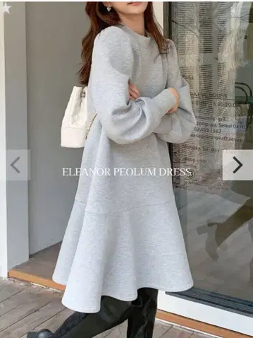 벌스데이 바쉬 ELEANOR PEPLUM DRESS