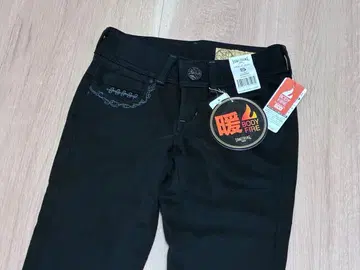 새상품 SOMETHING 바디 파이어 스키니진 데님 S 사이즈