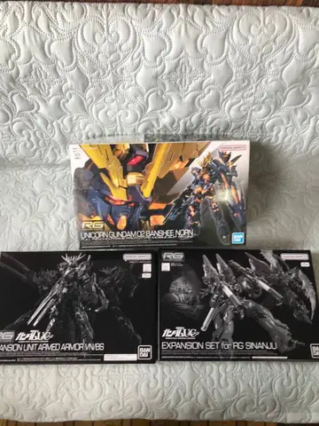 RG 유니콘 건담 밴시 노른 & 확장 유닛, +덤