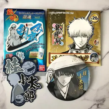 [은혼] 은혼전 가츠라 코타로 스티커 캔뱃지 즈라 트레이딩