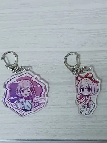 전력 회피 플래그 양 연애 플래그 아크릴 키링 2종류