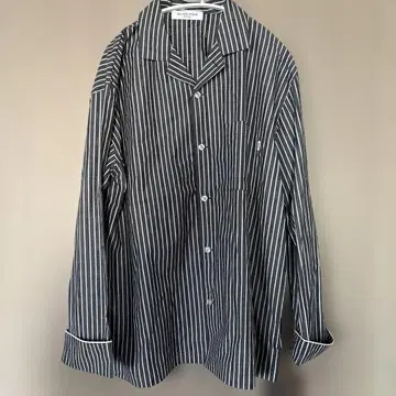 GELATO PIQUE HOMME 스트라이프 패턴 파자마 셔츠