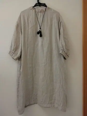 나카가와 마사시치 상점 린넨 거즈 원피스