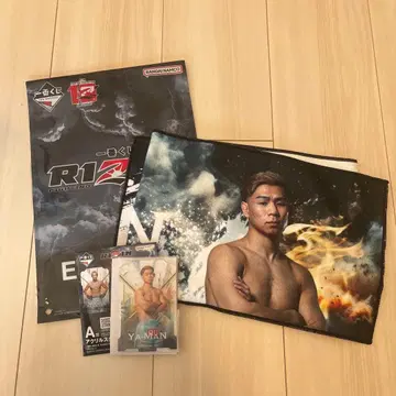 RIZIN 제일복권 YA-MAN 타월 & 아크릴 스탠드