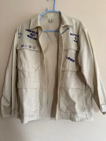 니코앤드 - 자수 장식 베이지 자켓