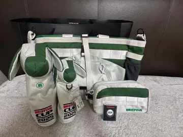 BRIEFING CUP 2025 골프헤드커버 백 마커 5종 세트