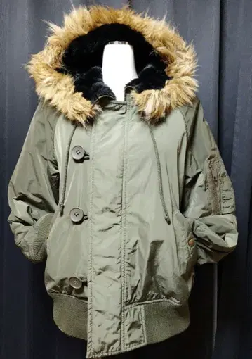 JEANASIS N-2B 쇼트 기장 y2k 밀리터리 MA-1 여성용