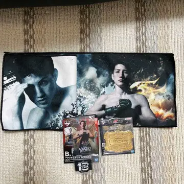 제일복권 RIZIN 이노우에 나오키 아크릴 스탠드 응원 타월 챔피언 벨트