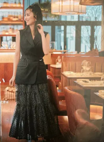 카듀네 반짝반짝 도트 샤샤 스커트