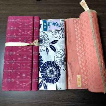 유카타 옷감 외 3점
