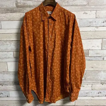 80~90's EMPORIO ARMANI 올 패턴 오버 셔츠 sizeL