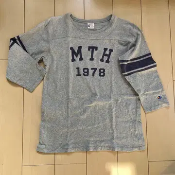 champion 소문자 란택 50s 60s 복각 풋볼 티셔츠