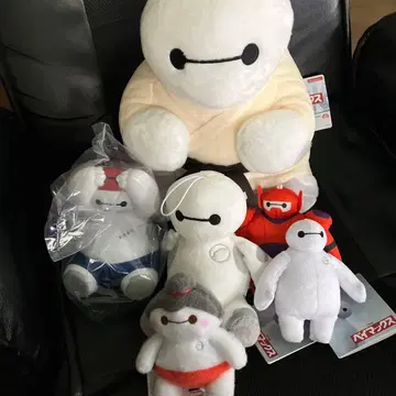 베이맥스 봉제 인형 피규어 6개