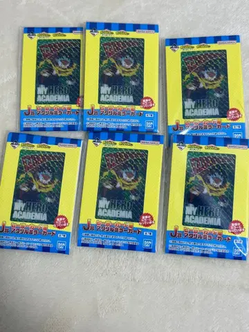 제일복권 히로아카 더 멀리 J상 히어로 카드풍 아크릴 거울 카드