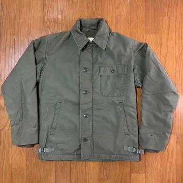 80s A2 덱 자켓 USARMY 스텐실 34-36 빈티지