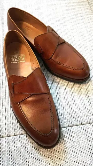 [ 새상품급 ] CROCKETT & JONES 브라운 로퍼
