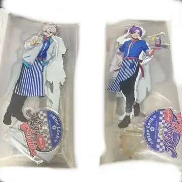 블루 록 나기 레이오 아크릴 스탠드 세트 4