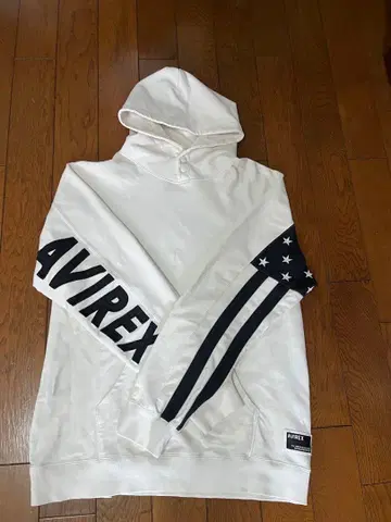 새상품급 아비렉스 AVIREX 미국 국기 디자인 후드티