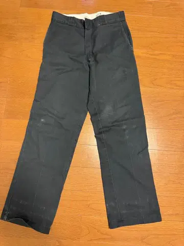 Dickies 874 오리지널 핏 워크 팬츠 블랙