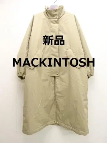 새상품 [매킨토시] 레인테크 스카이 스탠드 카라 신다운 코트