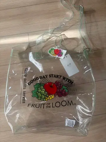 FRUIT OF THE LOOM 클리어 토트백