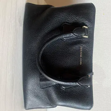 MICHAEL KORS 블랙 가죽 핸드백