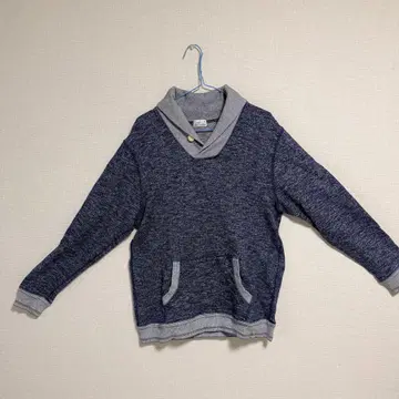 코엔 풀오버 스웨터 코튼 100% 카라 부착 무지 coen