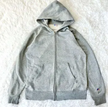 러셀 애슬레틱 그레이 후드티