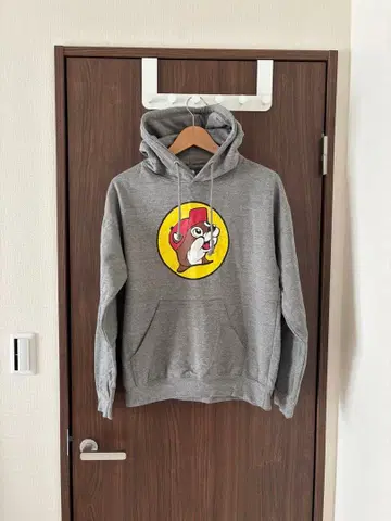 Buc-ee's 그레이 후드티 남성용 M