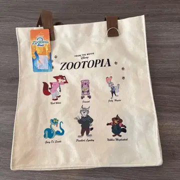 주토피아 토트백 아베일 콜라보 미사용 택 포함