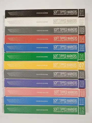 DSPIAE 수성 아크릴 마커 기본색 MK-01~12